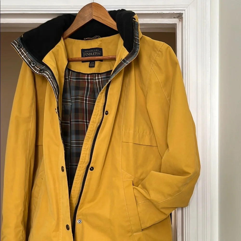 Pendleton Mustard Spring/Fall Utility Jacket - Picture 7 of 8